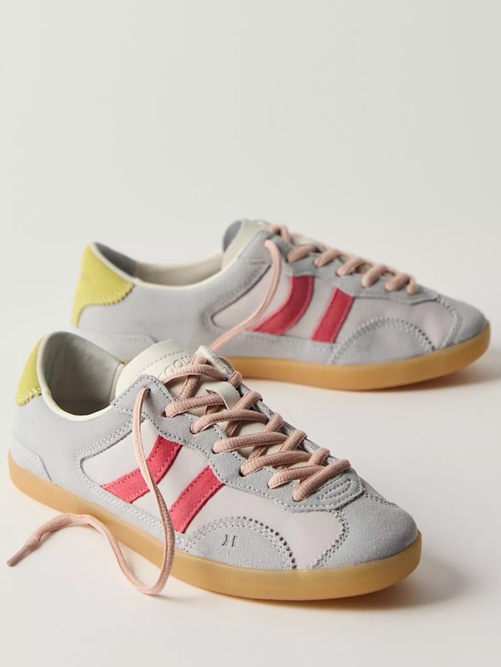New Free People Coolway Kizuna Sneakers Light Grey - Picture 2 of 8